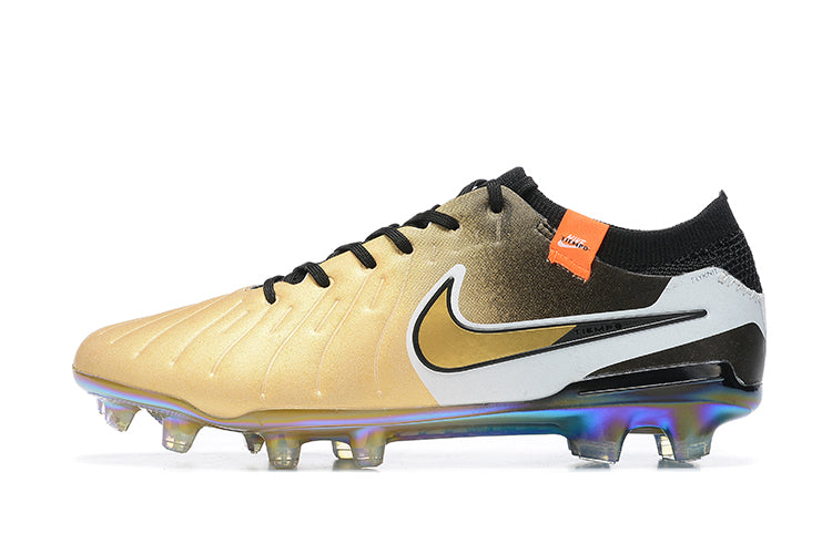 NikeTiempo Legend 10 Elite FG-White&Gold