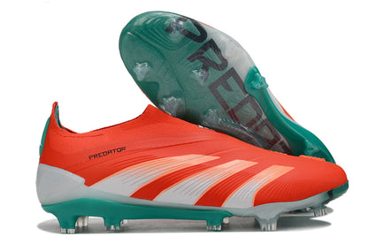 PREDATOR ACCURACY+ FG BOOTS-Red Green 1