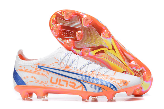 Puma Ultra Ultimate FG-White&Orange