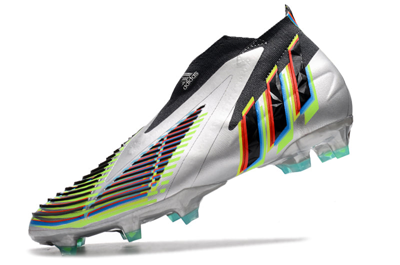 Adidas Predator FIFA World Cup Qatar 2022 Edge+  Grey & Blue FG