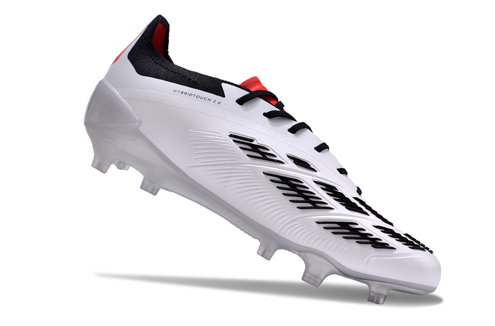 PREDATOR ACCURACY+ FG BOOTS-White Black S