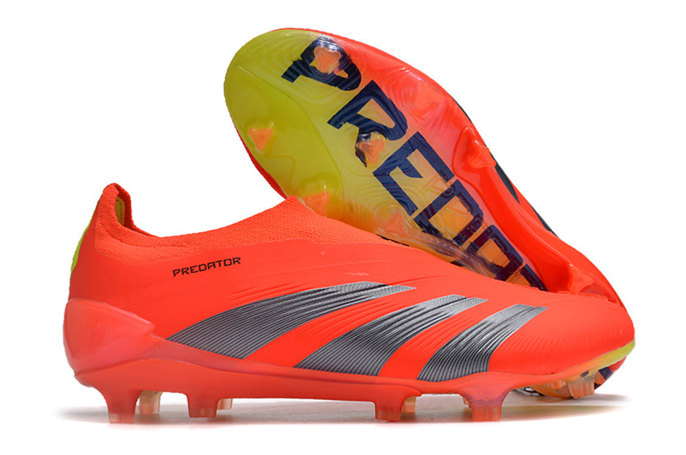 PREDATOR ACCURACY+ FG BOOTS-Black Red