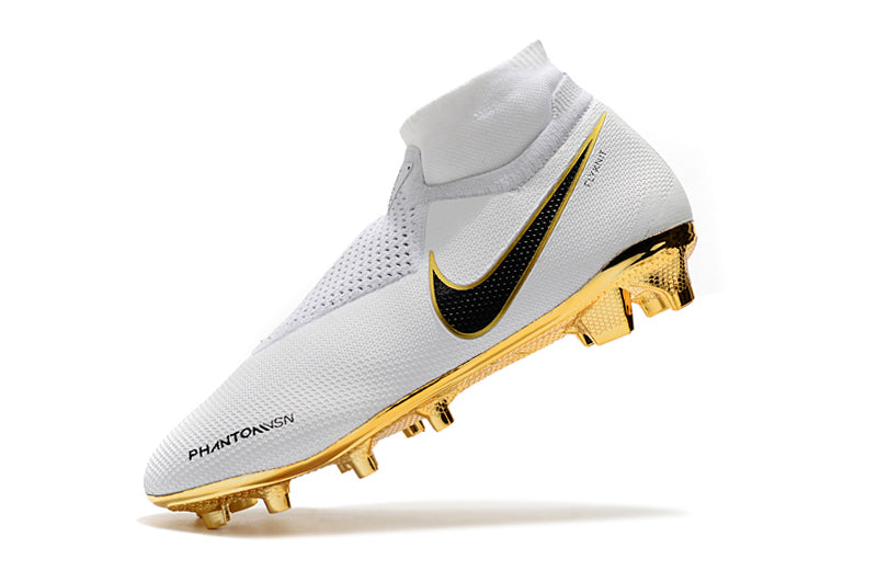 NIke Phantom VSN Shadow Elite DF FG-White & Gold