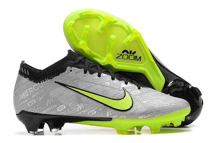 Nike Air Zoom Mercurial Vapor XV Elite FG-Silver&Green