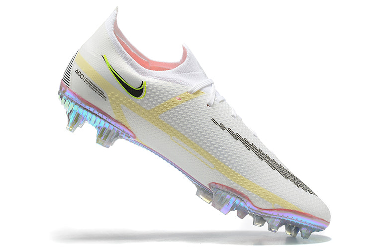 Nike Phantom GT2 Elite FG-White&Yellow