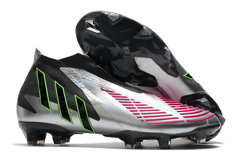 Adidas Predator FIFA World Cup Qatar 2022 Edge+  Silver & Black FG