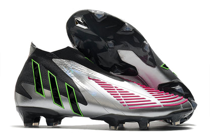 Adidas Predator FIFA World Cup Qatar 2022 Edge+  Silver & Black FG