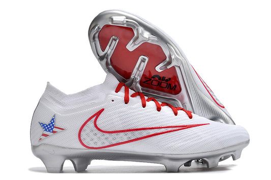 Air Zoom Mercurial Superfly IX Elite FG-White Red