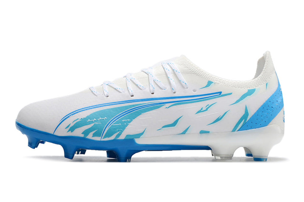 Puma Ultra Ultimate FG-White&Blue