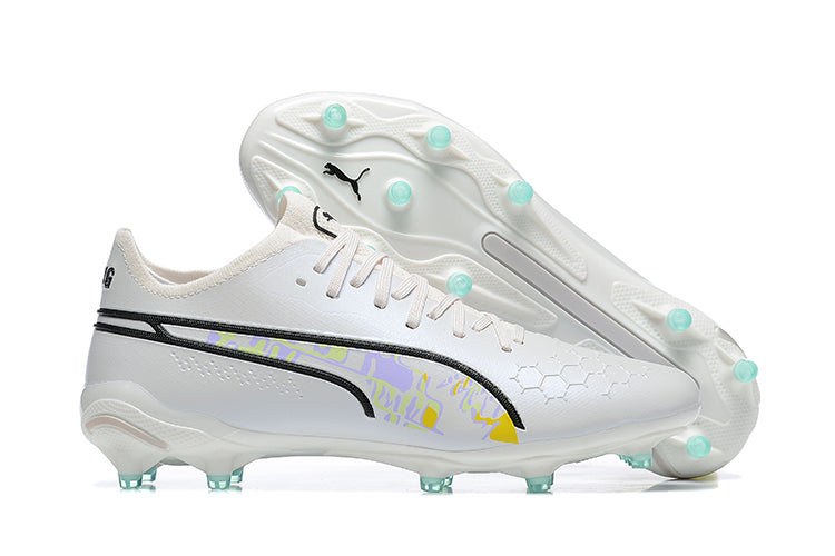 Puma King Ultimate Icon MG-White