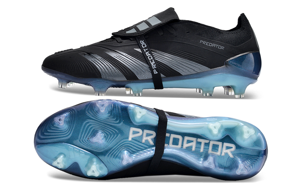 PREDATOR ACCURACY+ FG BOOTS-Black Blue