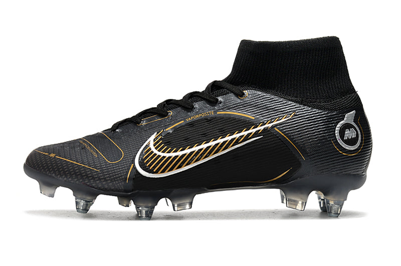 Nike Mercurial Superfly 8 Elite Black & Grey SG