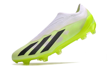 X Crazyfast.1 Laceless FG-White Green