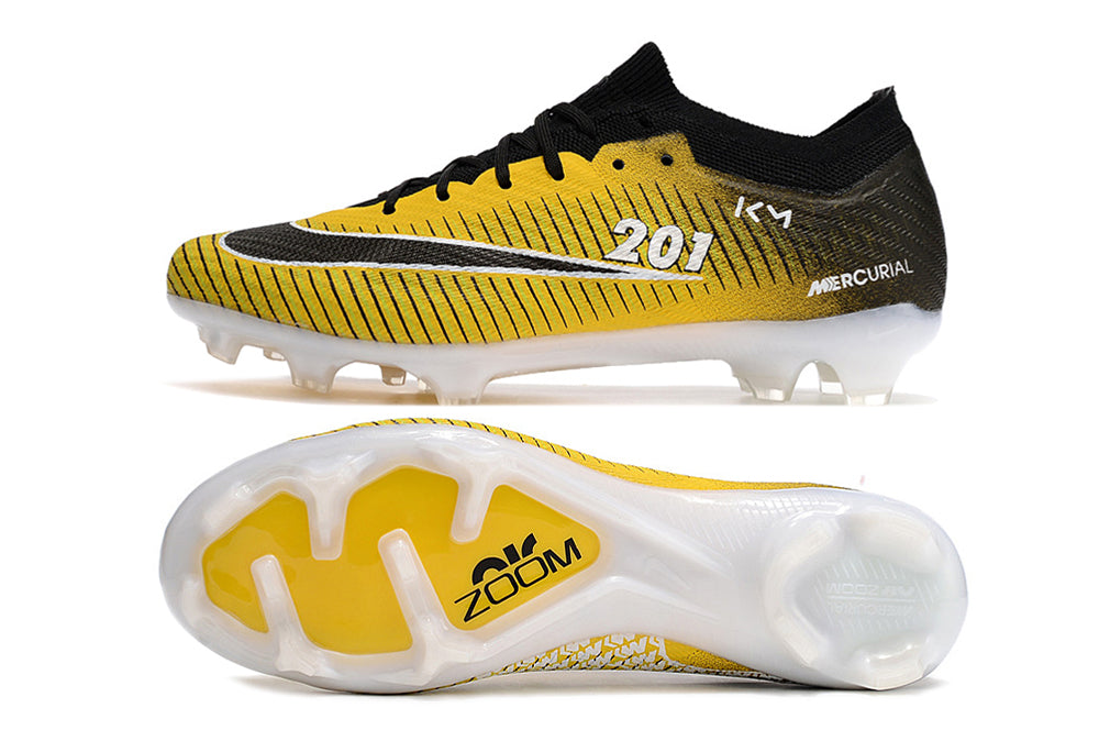 Nike Air Zoom Mercurial Superfly IX Elite FG-Yellow Black