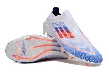 Adidas F50 FG-White Red Blue 1