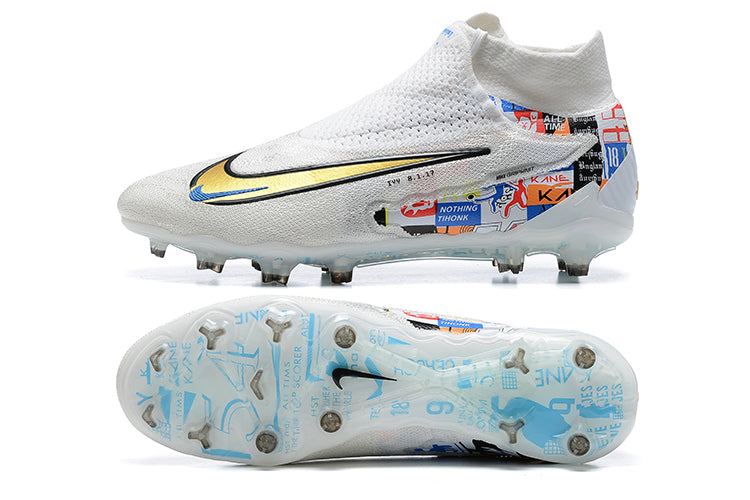 Nike Phantom GX Elite FG-White Blue