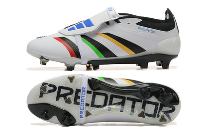PREDATOR ACCURACY FG BOOTS-Black White Color