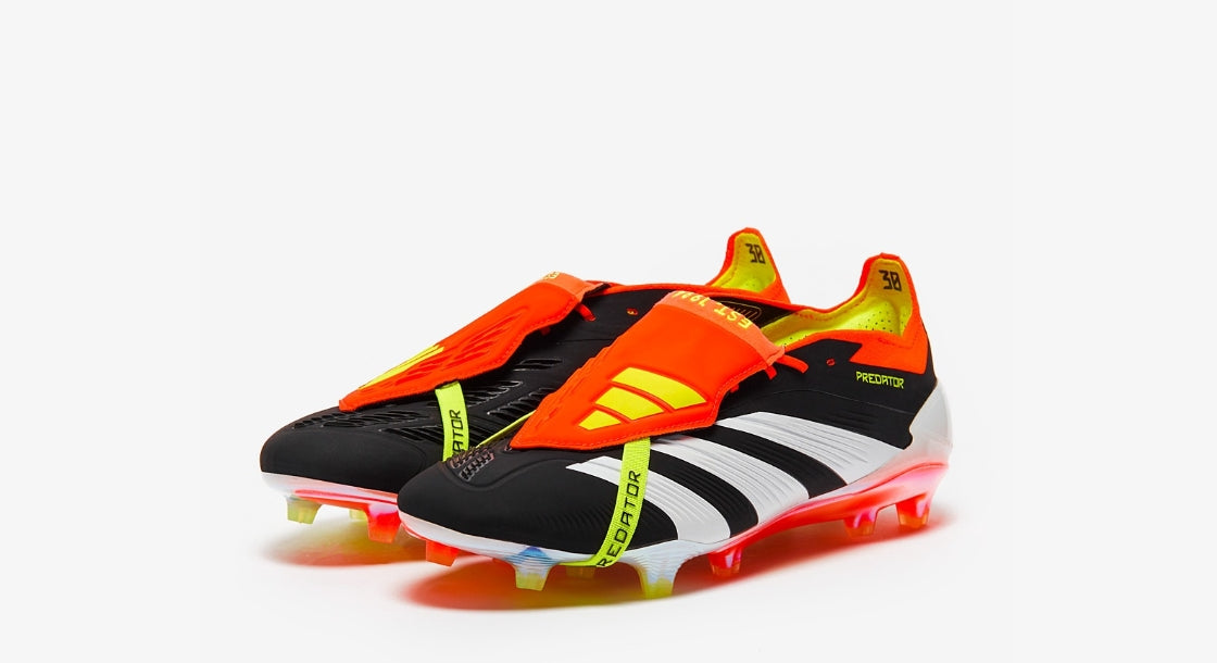 PREDATOR ACCURACY+ FG BOOTS-Black Red