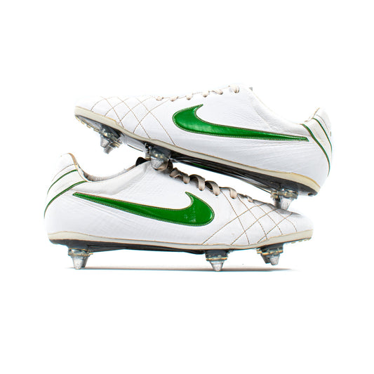 NIKE TIEMPO LEGEND IV ELITE WHITE GREEN SG