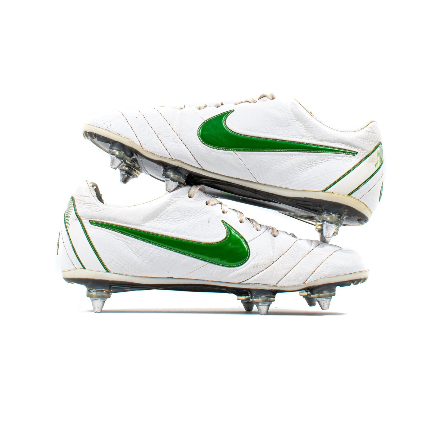 NIKE TIEMPO LEGEND IV ELITE WHITE GREEN SG