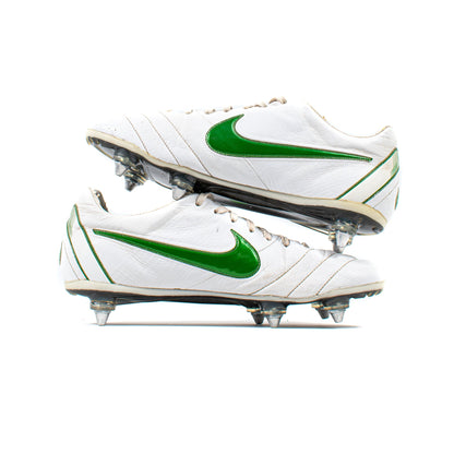 NIKE TIEMPO LEGEND IV ELITE WHITE GREEN SG