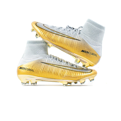 NIKE MERCURIAL SUPERFLY V ELITE QUINTO TRIUNFO CR7 GOLD FG