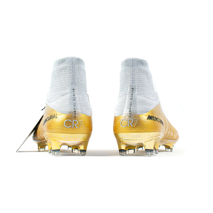 NIKE MERCURIAL SUPERFLY V ELITE QUINTO TRIUNFO CR7 GOLD FG