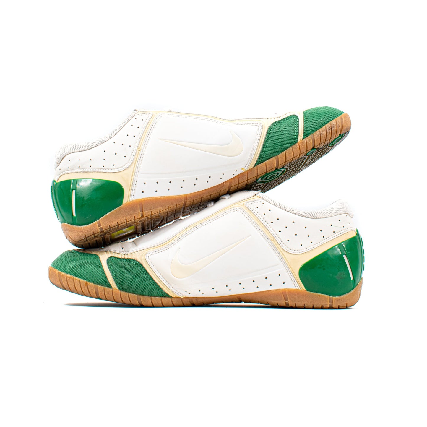 NIKE FIVE AIR ZOOM CONTROL II WHITE GREEN INDOOR
