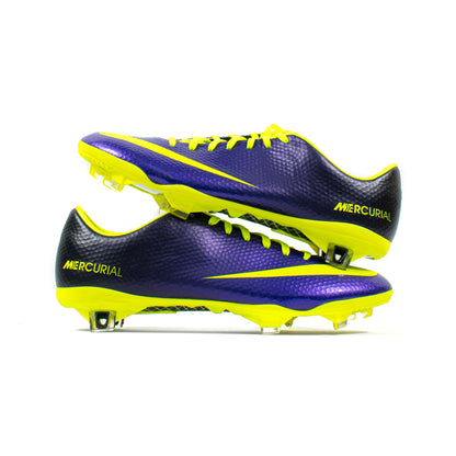 NIKE MERCURIAL VAPOR IX PURPLE VOLT FG