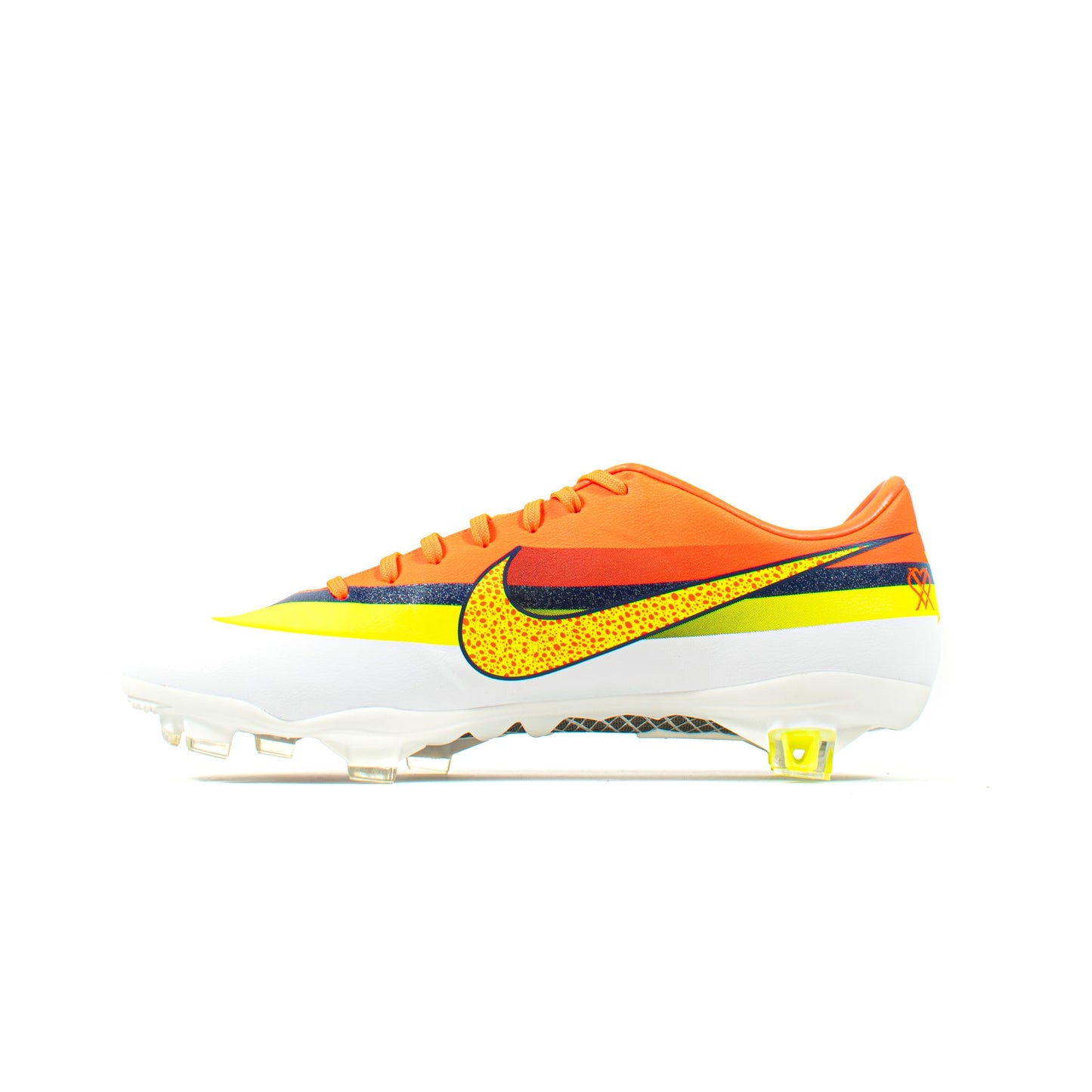 NIKE MERCURIAL VAPOR IX CR7 WHITE ORANGE FG