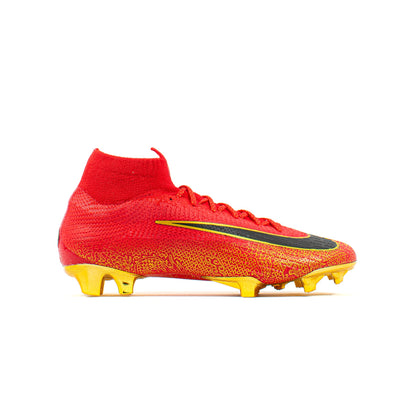 NIKE MERCURIAL VAPOR SUPERFLY 6 ELITE CR7 CHINA RED FG