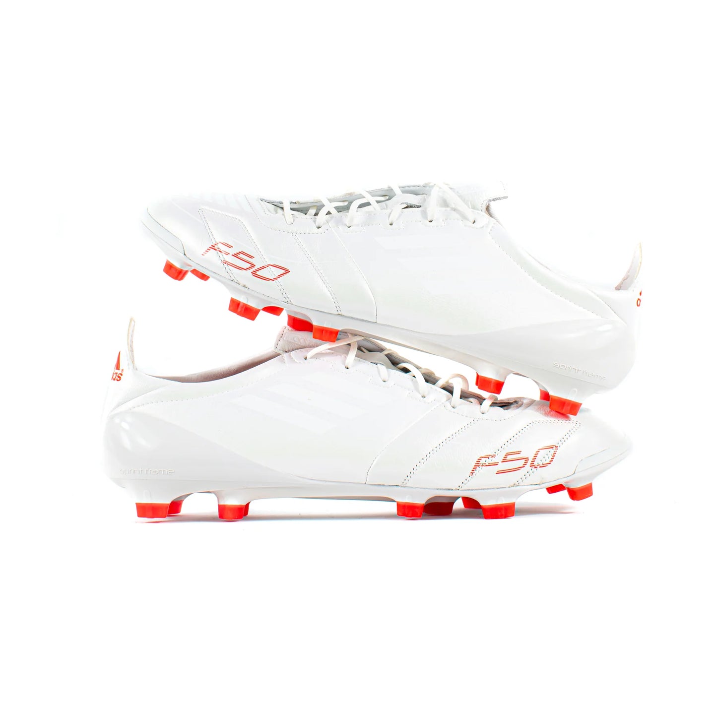 ADIDAS F50 ADIZERO LEATHER WHITEOUT FG