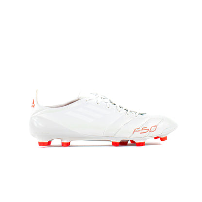 ADIDAS F50 ADIZERO LEATHER WHITEOUT FG
