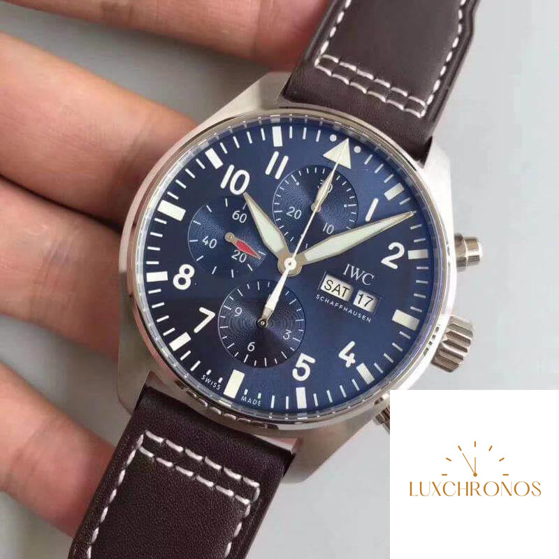 IWC Pilot Chronograph IW377714 ZF Factory Men Watches 1:1 Best Edition Swiss ETA7750