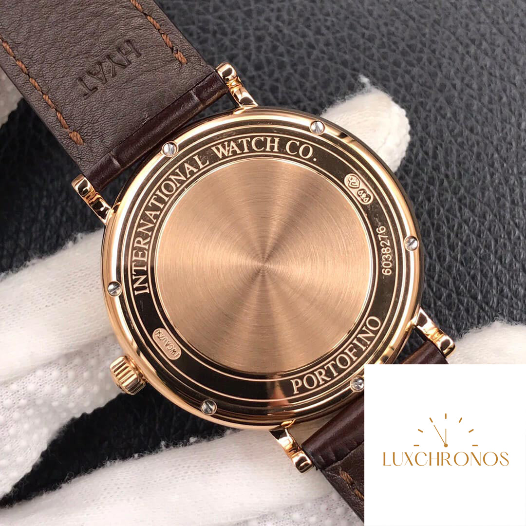 IWC Portofino Moon Phase IW459401 1:1 Best Edition MKS Factory Rose Gold White Dial