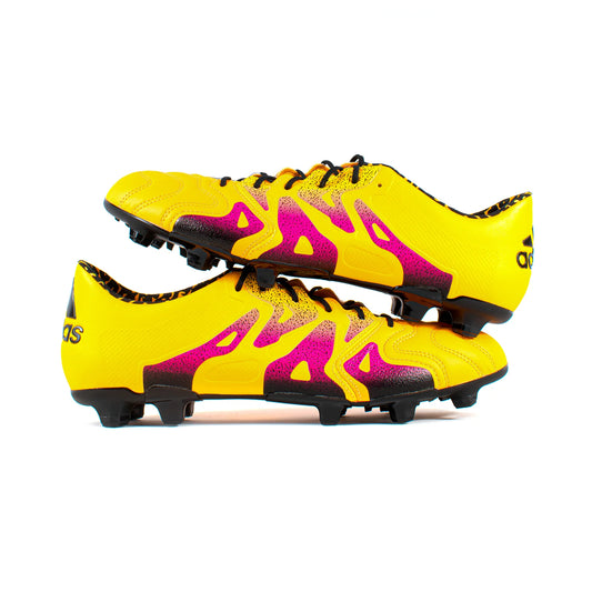 ADIDAS X15.1 LEATHER ORANGE PINK FG
