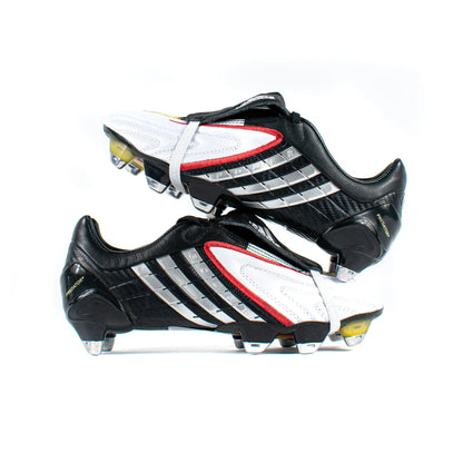 ADIDAS PREDATOR POWERSWERVE WHITE BLACK SG