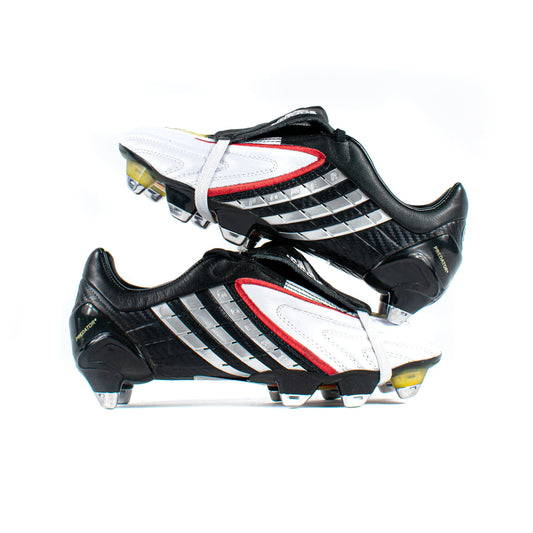 ADIDAS PREDATOR POWERSWERVE WHITE BLACK SG