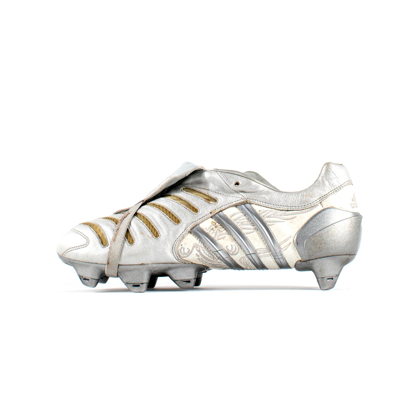 ADIDAS PREDATOR PULSE DB SILVER PROTOTYPE SAMPLE SG