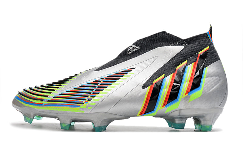 Adidas Predator FIFA World Cup Qatar 2022 Edge+  Grey & Blue FG