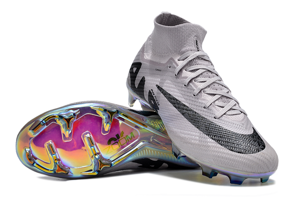 Air Zoom Mercurial Superfly IX Elite FG-Grey Black H