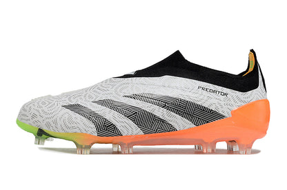 PREDATOR ACCURACY+ FG BOOTS-White Black Orange