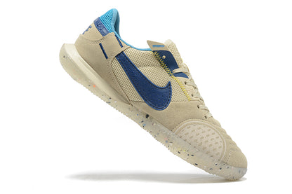 Nike Adults' Streetgato Indoor Soccer Shoes-Brown Blue