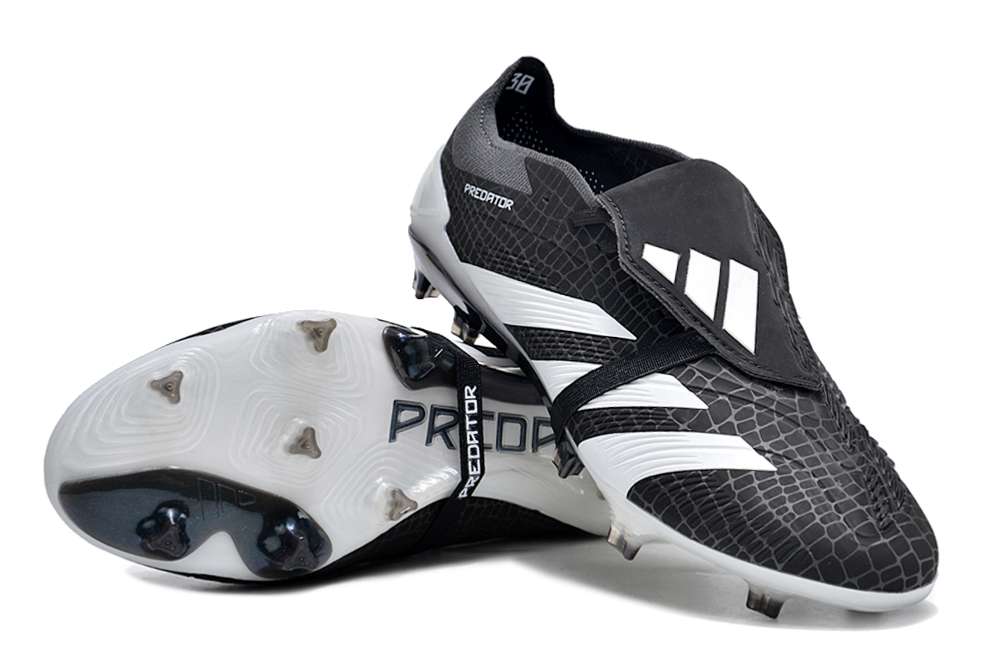 PREDATOR ACCURACY+ FG BOOTS-Black White