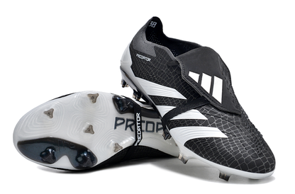 PREDATOR ACCURACY+ FG BOOTS-Black White