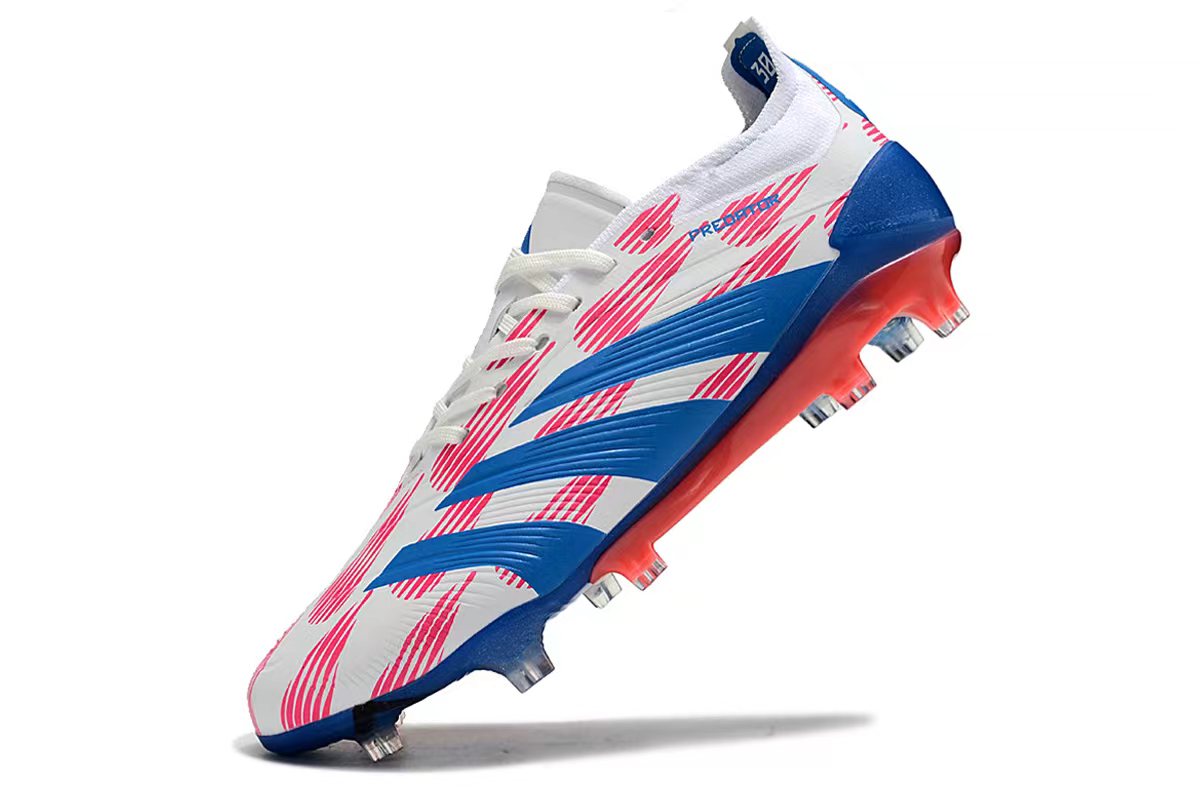 PREDATOR ACCURACY+ FG BOOTS-Pink White Blue