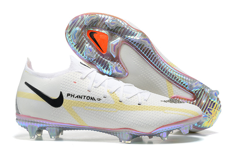 Nike Phantom GT2 Elite FG-White&Yellow