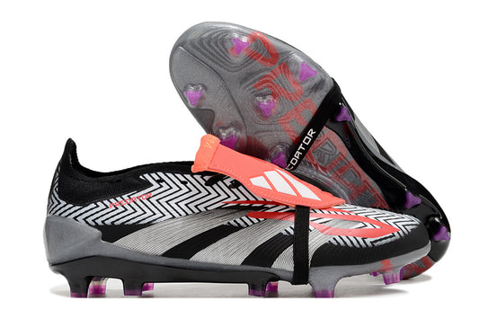 PREDATOR ACCURACY+ FG BOOTS-Black White Red