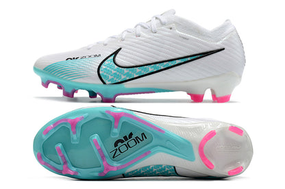 Nike Air Zoom Mercurial Vapor XV Elite FG-White&Blue&Red