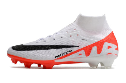 Air Zoom Mercurial Superfly IX Elite FG-White Orange